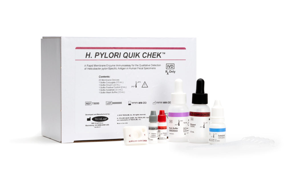 H. pylori Stool Antigen Testing TECHLAB, Inc.